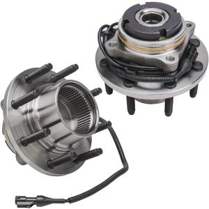 Detroit Axle - 515056 4WD Front Wheel Bearing Hubs for 2003-2004 Ford F-250
