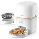 Yuposl Automatic Cat Feeders - 2L Cat Food Dispenser Easy to Use, Timed Automatic Pet Feeder with Over 180-day Battery Life, 1-6 Meals Dry Food Programmable Portion Control Also for Dogs