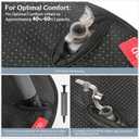Upgrade Air Inflatable Pressure Relief Seat Cushion, Comfortable 3D Travel Seat Cushion Optimal Support for Long Sitting in Car, Air Travel, Office Chairs