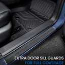 Floor Mats Set for Nissan Rogue 2021-2025 2026 (Not fit Sport), All Weather TPE Backrest Mat Trunk Mat Cargo Liner Door Sill Guards Accessories (2021-2026 | Floor Mats Set)