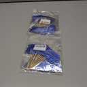 2 x Gyufise 24Pcs 25th Birthday Cupcake Toppers Glitter Twenty-five Vintage 2000 Cheers to 25 Cupcake Picks Birthday Cake Decorations for Happy 25th Anniversary Party Supplies Deep Blue