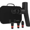 PROfit Percussion Muscle Massage Gun, Rechargeable Deep Tissue Full-Body Massager with Multiple Attachments