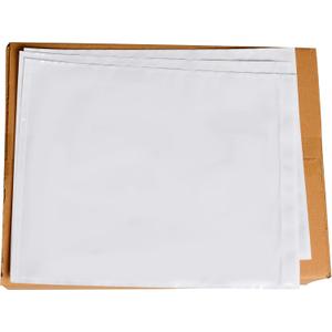 500 PCS 9.5"x 12" Clear Self-Adhesive Packing List Envelopes - Fit 8.5x11 inch Lettter - Shipping/Mailing Pouch Enclosed Bags for Packing Slips Invoice Label