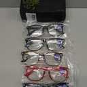 CCVOO Reading Glasses for Women/Men, Eyeglasses, Blue Light Readers for Women/Men, Computer Eye Glasses, +1.0