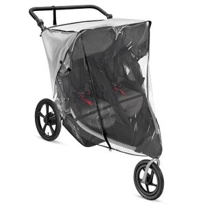 Stroller Rain Cover Compatible with BOB Gear Duallie Strollers, Weatherproof, Protect from Rain Sun Dust(Jogger not Included)