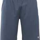 NORTHYARD Men's 10" Athletic Basketball Shorts with Zipper Pockets Quick Dry Lightweight Running Workout Gym Tennis Shorts (XXXL)