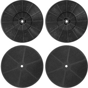 4 Pcs CFK4 Carbon Filters Compatible with Cosmo 5MU30/5MU36, for Hauslane IS-200SS/WM Series, for SNDOAS US0475BPB/NBK Range Hoods