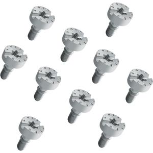 Generic Chainsaw Cover Screw Fits for Stihl Chainsaw Saw Parts, for Models MS231 MS231C MS251 MS251C MS271 MS271C MS291 MS291C, Replace 9022-319-1028, 9022 319 1028, 90223191028, 10Pcs, Silvery