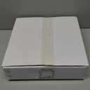 2 Pack Plug in Pendant Light, Hanging Light with 15Ft Clear Cord, On/Off Switch, White Fabric Lamp Shade, Hanging Light Fixture for Bedroom, Kitchen,