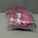 Quilted Duffel Bag for Women, Puffer Gym Duffle Bag with Shoe Compartment Lightweight Large Crossbody Sport Bag Travel Tote Fuchsia