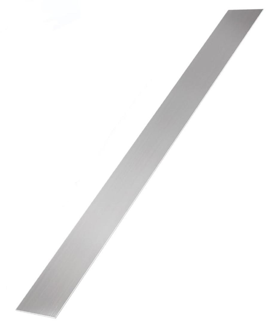 304 Brushed Stainless Steel Sheet Gap Filler, Metal Trim Strip for Wall Oven/Microwave Combo/Range/Cooktop, Self-Adhesive Gap Cover, 30 Inches Long, 2 Inches Wide, One Piece