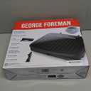 George Foreman Family-Size Grill & Panini Press, Nonstick Ceramic Coating, Fat-Removing Slope, Adjustable Angle, Indoor/Outdoor Use (5-Serving)