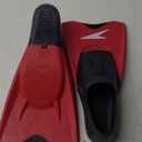 Speedo Unisex Adult Swim Training Fin Switchblade 32-33, Black/Red Frustration Free Packaging)