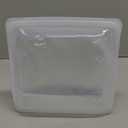 Stasher Premium Silicone Reusable Food Storage Stand-Up Bag Mega, Clear, Microwave, Sous Vide, Dishwasher, Oven and Freezer Safe, BPA Free, Leak-free, Eco-friendly, 104 Oz