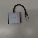 USB C to Dual HDMI Adapter 4K@30Hz, KOZYC USB C Hub Multiport Adapter with 2xHDMI, USB 3.0, 100W PD, Support USB C to HDMI Splitter Extended Display for MacBook Pro (MST is not supported on MacOS)