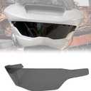 Motorcycle Headlight Guard Waterproof Front Headlamp Protection Cover for CVO Road Glide FLTRXSE 2023-2024 Road Glide/ST 2024 Accessories Decoration Shield (Smoky Gray)