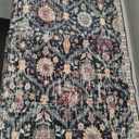 Lahome 3x5 Entryway Rug Indoor Black Boho Front Door Rug, Kitchen Rug Washable for Bedroom Bedside Mudroom Entry Way Entrance Non-Slip Low Pile,Modern Aesthetic Moroccan Trellis Decor