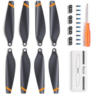 Ruko F11PRO 2 Drone Propellers (4Packs) - Replacement Blades, Spare Drone Accessories, Grey,