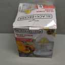 BLACK+DECKER 32oz Electric Citrus Juicer, CJ625, Pressure Activated, Adjustable Pulp Control, Dishwasher-Safe (Small (Pack of 1))