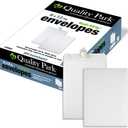Quality Park 9" x 12" Self-Sealing Catalog Envelopes, for Mailing, Organizing and Storage, White Wove, Heavy 28-lb Paper, 100 Per Box (QUA44582)