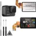 for GoPro HERO8 Screen Replacement LCD Display for Go Pro Hero 8 Action Camera Screen Digitizer Assembly with Tools