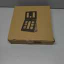 HNL Portable Monitor Stand, iPad & Tablet Holder, clamp Retention, Foldable, mountable Small Desk, Supports 7.75 inch to 10.75 inch Screen Width, Travel with Laptop, Black