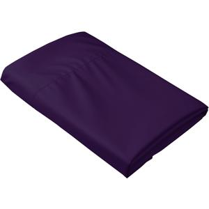 HBHLFZ Twin Flat Sheet - Ultra Soft Polyester Top Sheet - Hotel Quality Bed Sheets - Comfortable Wrinkle-Free - Easy to Care for - 1 Twin Flat Sheet OnlyPurple