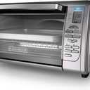 Black+Decker Countertop Convection Toaster Oven, 8 One-touch Cooking Functions, Stainless Steel