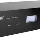 AC Noise Power Conditioner - Mains Purifier Audio Video Noise Filter Surge Protector with US Standard Sockets (Black)