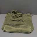 Hzxsny Denim Shoulder Bag for Women Canvas Tote Bag Crossbody Bag Aesthetic Large Denim Messenger Bag Hobo Handbags with Drawstring, Green