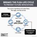 FRONTLINE Shield Flea & Tick Treatment for Large Dogs 41-80 lbs. Count of 6 (Purple Box)