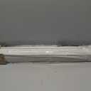 UNISHADES No Drill Cordless Bamboo Roman Shades, 35.5×64 in, Off White