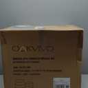 Round Ottoman with Storage Set of 2, Soft Teddy Velvet Upholstered Foot Stool Vanity Chairs, Support 330lbs Padded Seat Multifunctional Ottomans Footrest, Foot Rest for Living Room, White