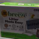 Purina Tidy Cats Breeze Covered Cat Litter Box System Kit with Pellet Cat Litter, Hooded Litter Box, and Litter Box Pads