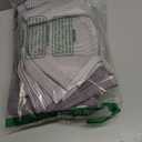 Premium Kitchen Towels (20x 28, 6 Pack) | Large Cotton Dish Towels | Flat & Terry Highly Absorbent Kitchen Linen Set with Hanging Loop | Gray (Grey)