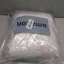 Amazon Basics Waterproof 18 inch Mattress Protector Twin Size, Breathable, Machine Washable, White