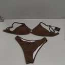 ZAFUL womens Modern (Medium, O Ring-brown)