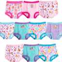 Paw Patrol Girls' Toddler Potty Training Pants with Chase, Skye & More with Success Chart & Stickers Size 18, 2t, 3t, 4t (10-pack)