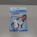 CASMON 15-20mmHg Zipper Compression Socks for Women and Men, Knee High Compression Stockings, Medical Open Toe Support Socks for Varicose Veins, Post-surgery, Swelling, Nurses, Pregnancy (1 Pair) (3X-Large, Black)