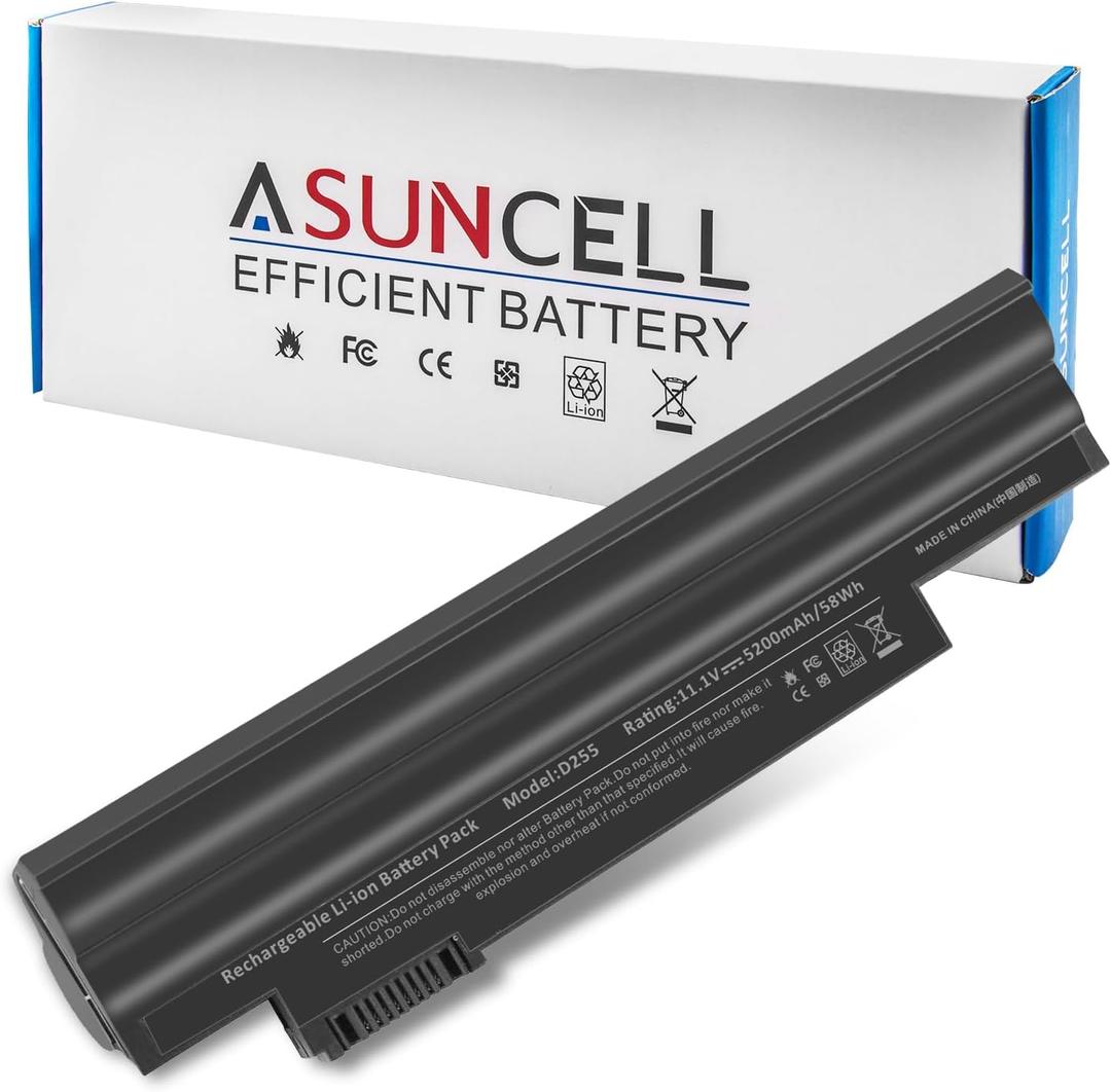 ASUNCELL AL10A31 Laptop Battery fit Acer Aspire One D255 D257 D260 522 722 Al10a31 Al10b31 Al10g31 Gateway LT23 LT27 LT28 Series LT2304c LT2702R LT2712u LT2704u LT2802u LT2805u