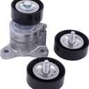 ApplianPar Serpentine Belt Drive Idler Pulley Tensioner Assembly Component Kit for Chrysler Dodge Avenger Jeep Compass Patriot Journey Caliber