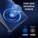 MOCOLL Screen Protector for Samsung Galaxy S25 Ultra 9H Tempered Glass, Ultra-Clear HD, Anti-Scratch, Anti-Fingerprint, Bubble-Free, Easy Installation, Case Friendly