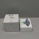 CoTa Global Alien Snow Globe  Magical Rainbow Water Globe Figurine with Sparkling Glitter, Collectible Novelty Ornament for Home Decor, for Birthdays, Christmas, and Valentine  45mm