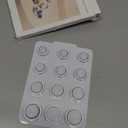 Ring 4 Sizing Kit, Compatible with Ou-ra Ring4, Professional Finger Measuring Tool, Smart Ring Find Your Before You Buy Ring, Size 4 to 15