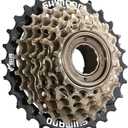 Shimano Sprocket 7-Speed MF-TZ500 Screw Ring 7 Speed Sprocket Bicycle Freewheel.