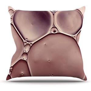 Ingrid Beddoes Dusty Pink Blush Outdoor Throw Pillow, 20 by 20-Inch
