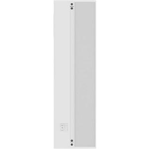 18 inch White Under Cabinet LED Light Hardwire/Linkable White, 120VAC, 60Hz, 50mA, 300 Lumens, 2700K, 90 CRI with Knockout, Contractor Electrician Grade (18 inches) White