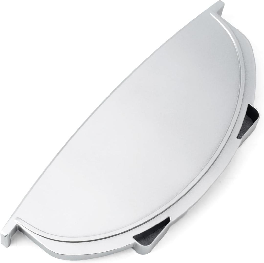 WR17X34471 Refrigerator Dispenser Drip Tray Compatible With GE Refrigerators Silver Drinking Machine Drip Pan Replaces WR17X26325 4959873 AP6995580 PS16226527 EAP16226527