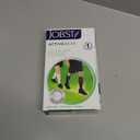 JOBST Sport Knee High 15-20 mmHg Compression Socks, White/Grey, Small