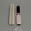 VAGARY Cordless Hair Straightener Brush,Portable Straightening Brush for Travel, 30s Fast Heat,3 Temp Settings,300 Million Negative Ions,USB Rechargeable,Anti-Scald Design Suitable for Thick,Thin Hair